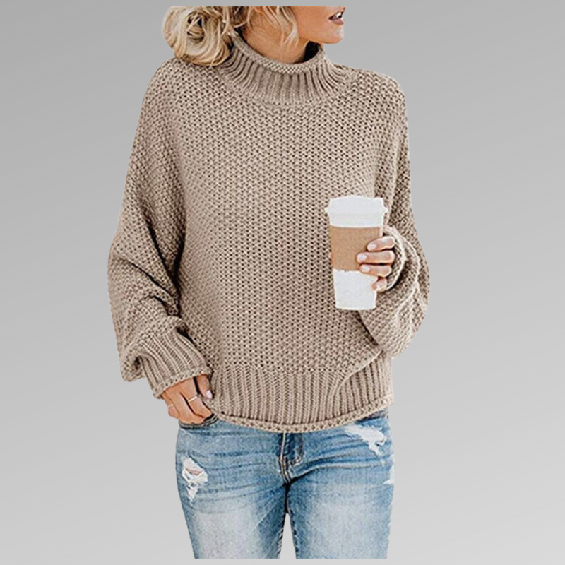 Natascha | Damen Strickpullover – Locker, Warm & Winter