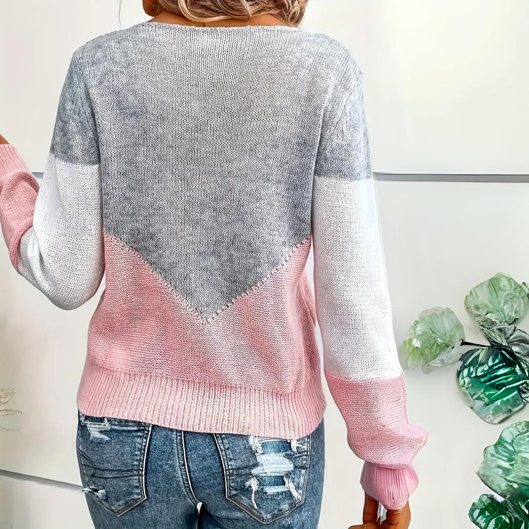 Anna | Damen Pullover – Locker Geschnitten, Weich & Lässig