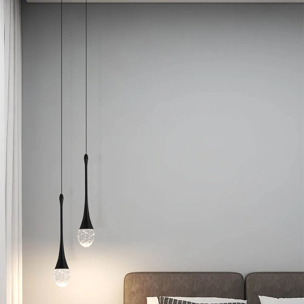 Glas Hängeleuchte – Warmweißes Licht Vintage & Wohnzimmer