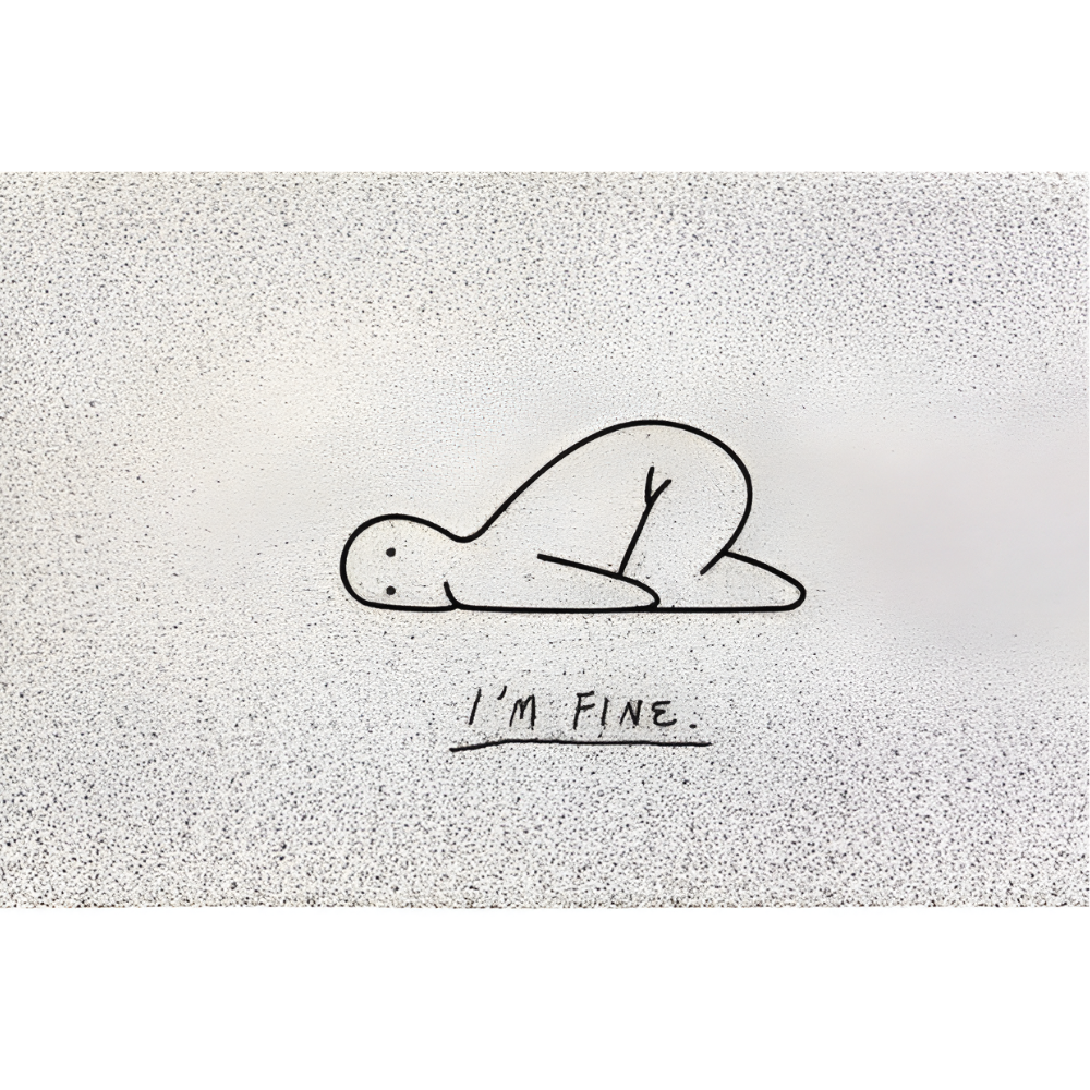 Smiley Fußmatte – PVC Rutschfest & Schnelltrocknend 40×60 cm