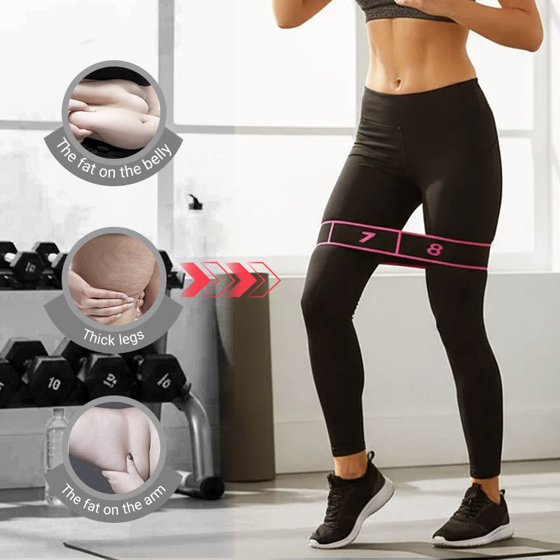 Widerstandsband Verstellbar – 8 Segmente für Yoga & Training