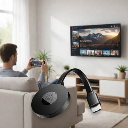 Kabelloser Screen-Mirror-Adapter 1080p – TV HDMI Streaming