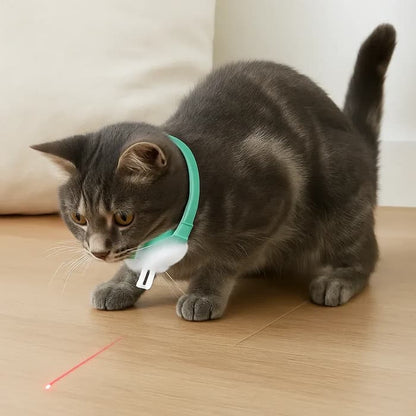 Laser-Spielhalsband für Katzen – Automatisch & Verstellbar