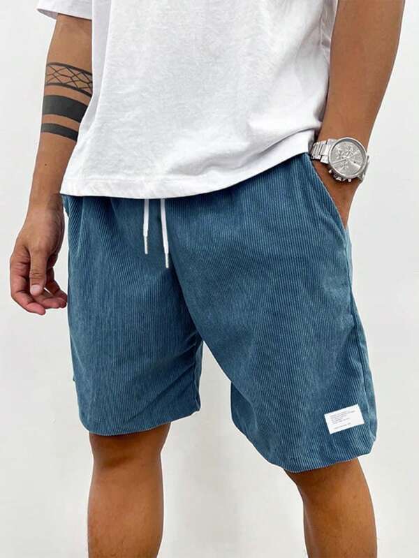 Herren Shorts mit Kordelzug – Lockere Passform, Leicht & Sommer