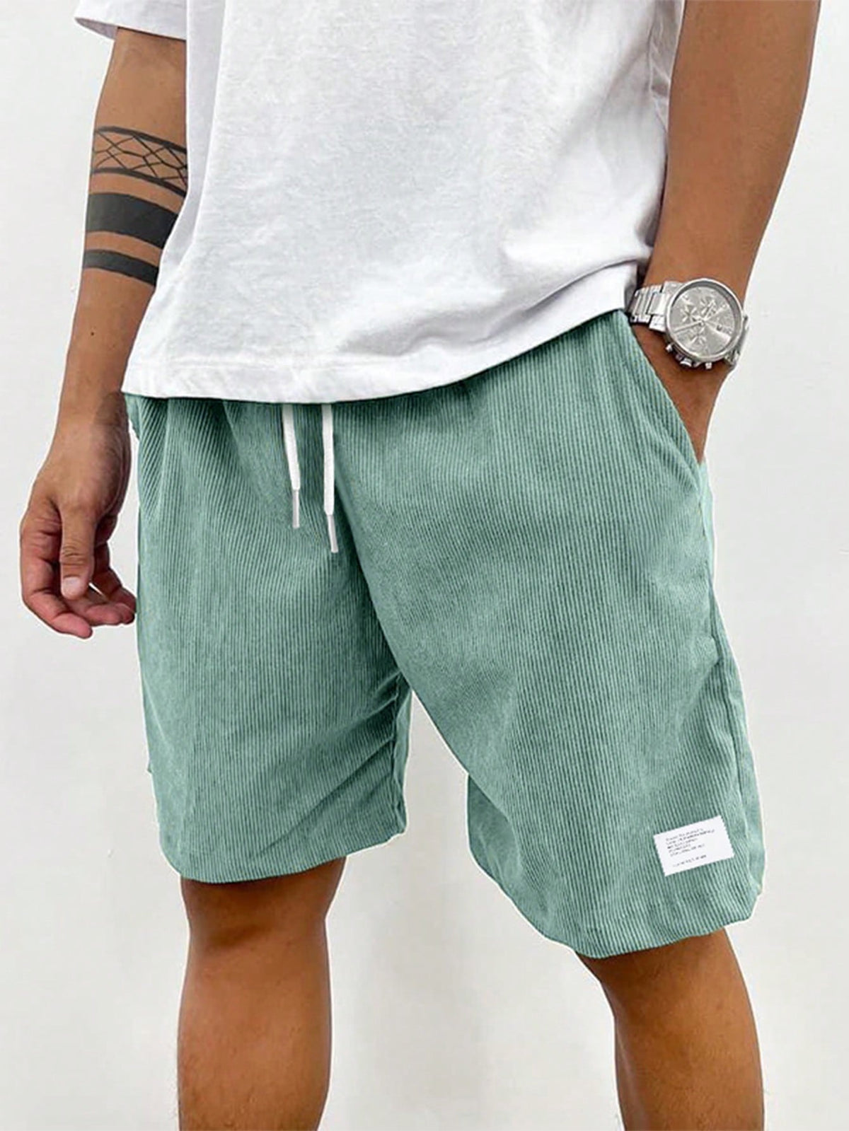 Herren Shorts mit Kordelzug – Lockere Passform, Leicht & Sommer
