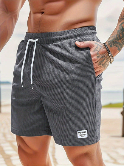 Herren Shorts mit Kordelzug – Lockere Passform, Leicht & Sommer