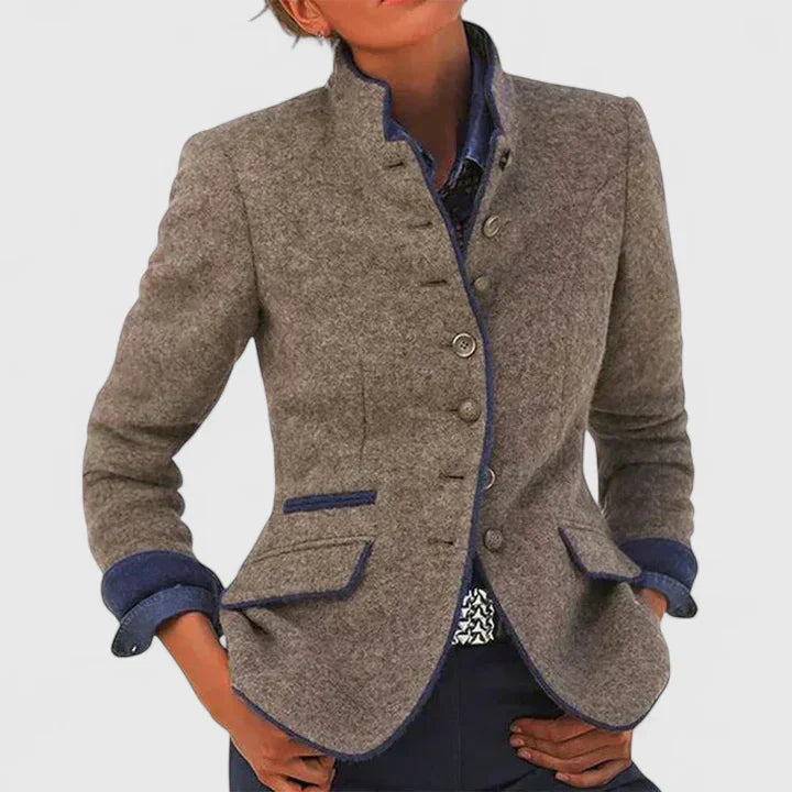 Alina | Damen Cardigan – Formell, Knopfleiste & Weicher Strick
