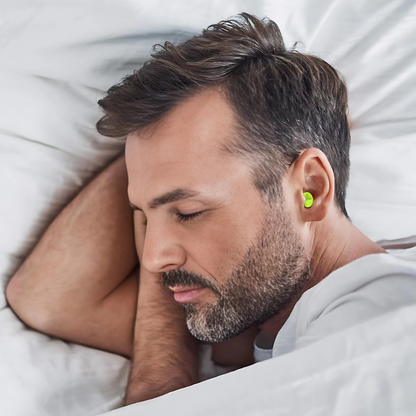 Geräuschreduzierende Ohrstöpsel – SNR 35 dB Schlafen & Konzentration