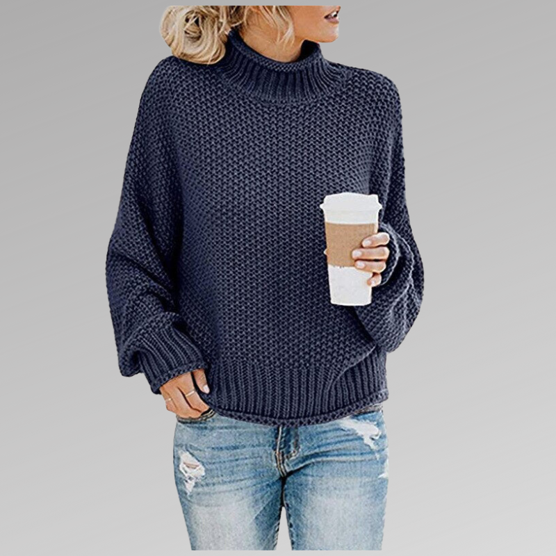 Natascha | Damen Strickpullover – Locker, Warm & Winter