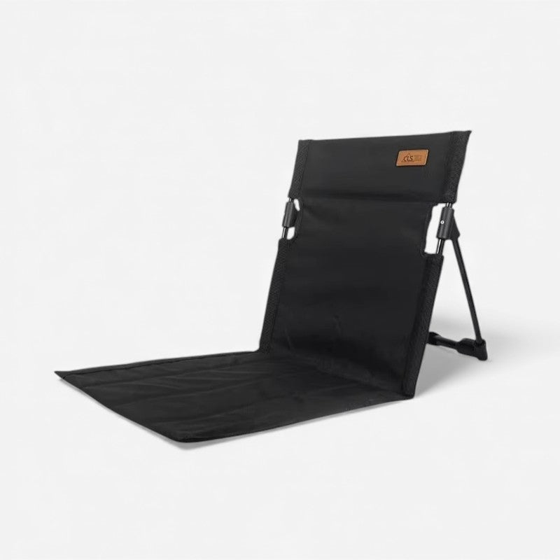 Klappbarer Bodenstuhl mit Rückenlehne – Camping & Outdoor