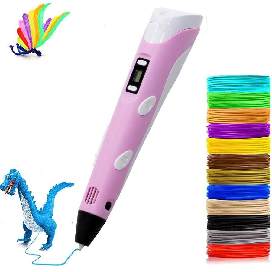 3D-Druckstift Kreativ – Kinder & Erwachsene LED Anzeige