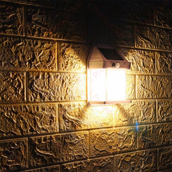 Solar-Wandleuchte Laternenstil 2er-Set – Mit Bewegungsmelder