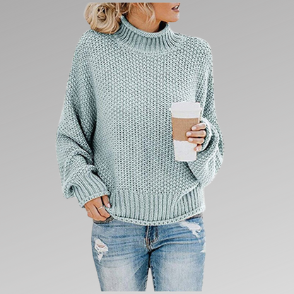 Natascha | Damen Strickpullover – Locker, Warm & Winter