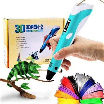 3D-Druckstift Kreativ – Kinder & Erwachsene LED Anzeige