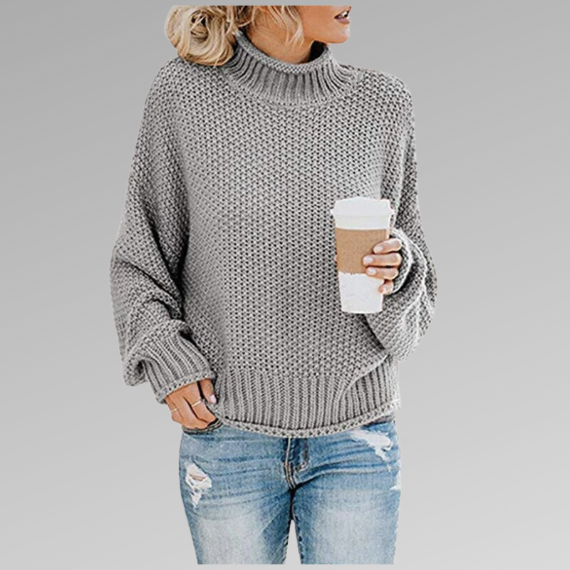 Natascha | Damen Strickpullover – Locker, Warm & Winter