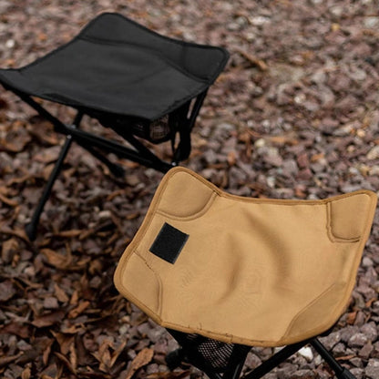 Klappbarer Campinghocker – Tragbar mit Netzablage & Outdoor