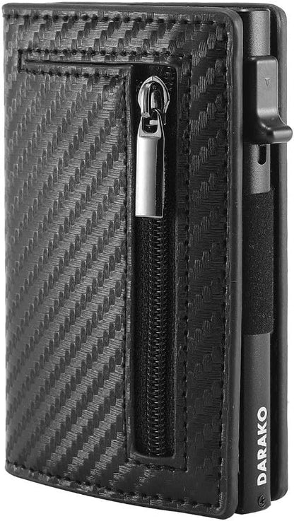 RFID Slim Wallet Herren – Aluminium Diebstahlsicher & Kartenfach