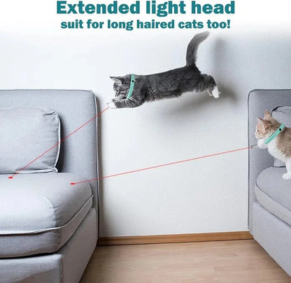 Laser-Spielhalsband für Katzen – Automatisch & Verstellbar