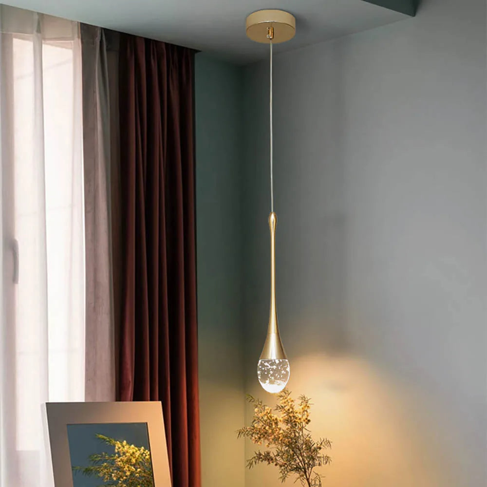 Glas Hängeleuchte – Warmweißes Licht Vintage & Wohnzimmer