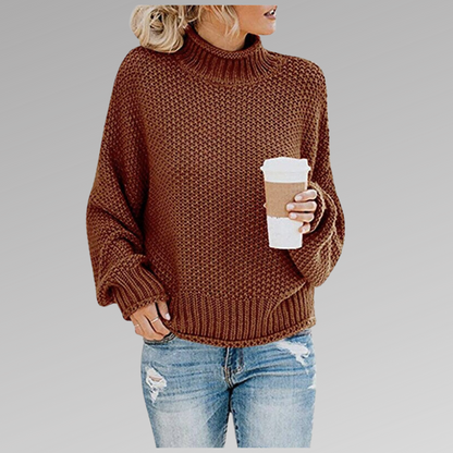 Natascha | Damen Strickpullover – Locker, Warm & Winter