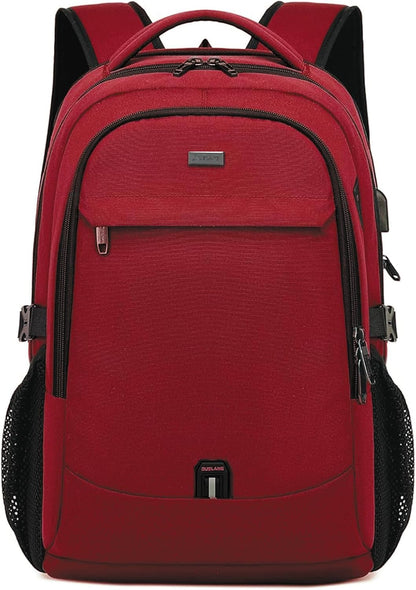Wasserdichter Laptop-Reiserucksack – USB-Ladeport & Organizer-Fächer für Herren & Damen