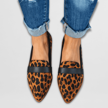 Wildleder Loafer Damen – Spitze Form, Weiches Fußbett & Frühjahr