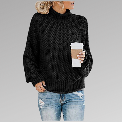 Natascha | Damen Strickpullover – Locker, Warm & Winter