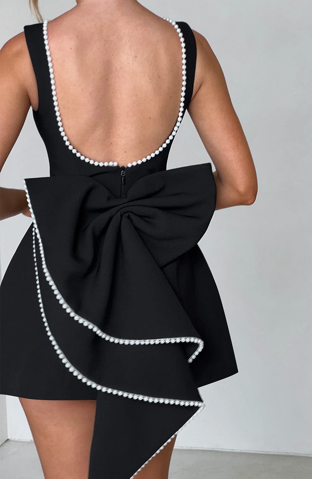 Strukturiertes Minikleid Damen Hochzeitsgast – Texturiert & Kurz Geschnitten