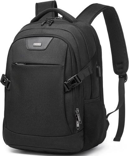 Wasserdichter Laptop-Reiserucksack – USB-Ladeport & Organizer-Fächer für Herren & Damen