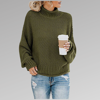 Natascha | Damen Strickpullover – Locker, Warm & Winter