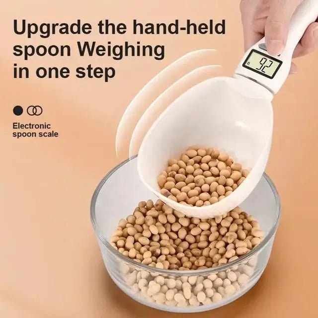 Digitaler Messlöffel mit Waage – Bis 800 g & Präzise Dosierung