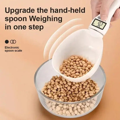 Digitaler Messlöffel mit Waage – Bis 800 g & Präzise Dosierung
