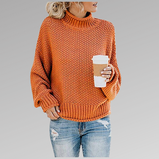 Natascha | Damen Strickpullover – Locker, Warm & Winter