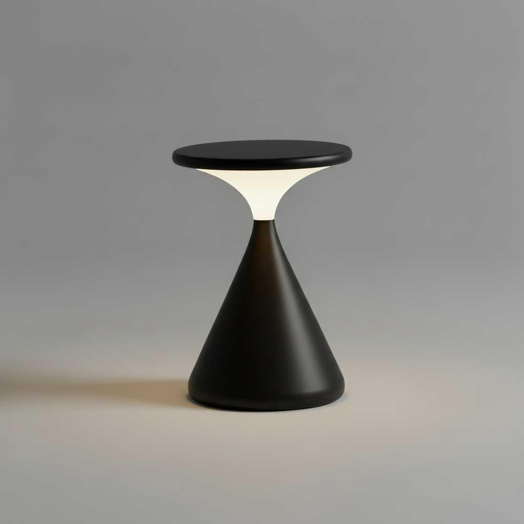 Aeron Hourglass | Kabellose Tischlampe mit LED Beleuchtung