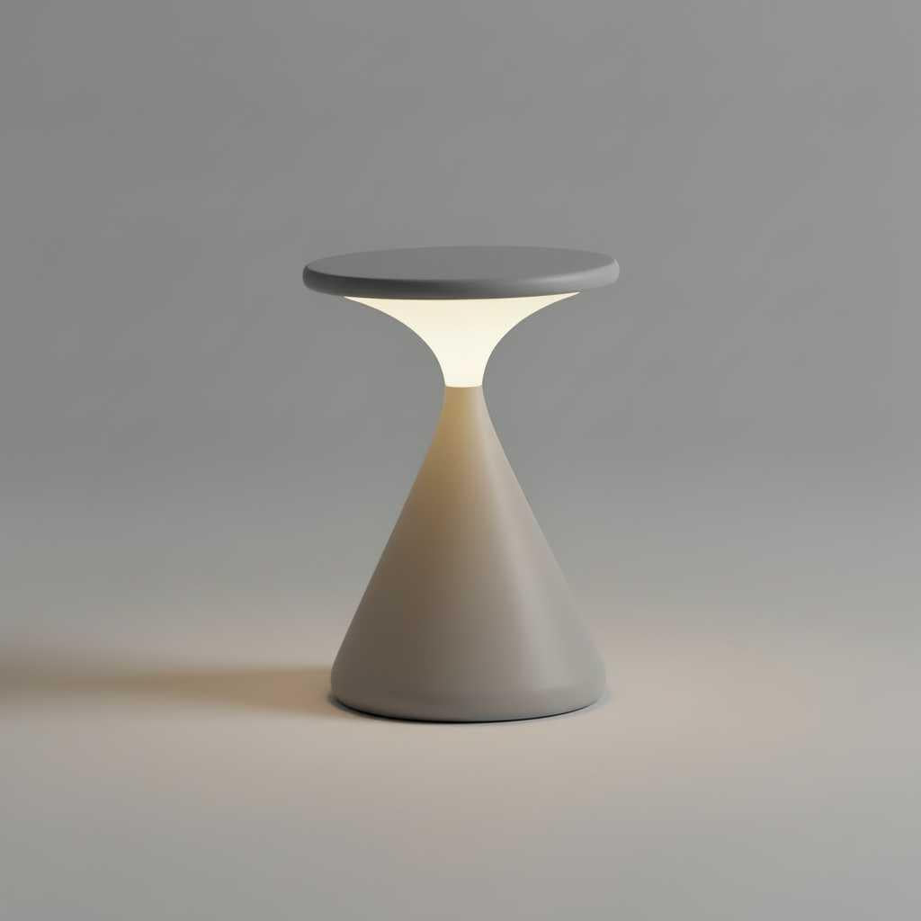 Aeron Hourglass | Kabellose Tischlampe mit LED Beleuchtung