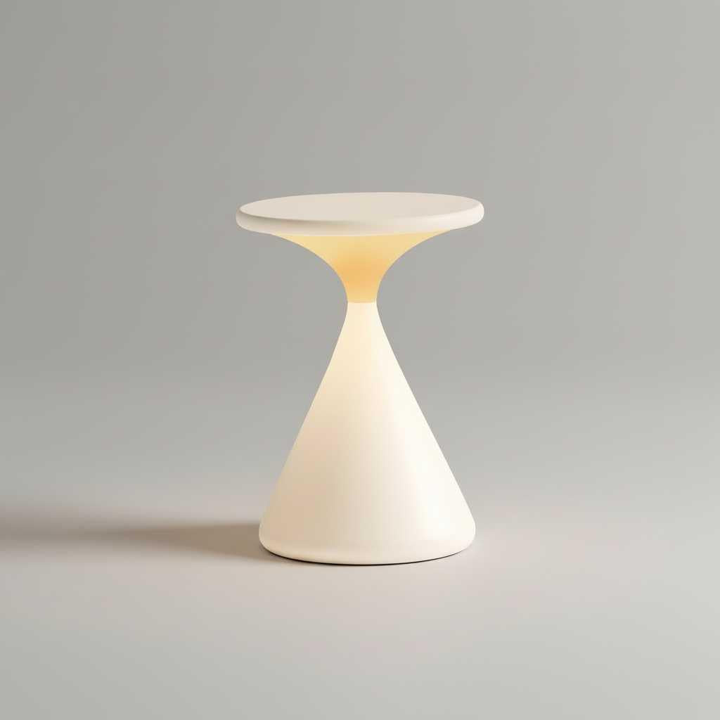 Aeron Hourglass | Kabellose Tischlampe mit LED Beleuchtung