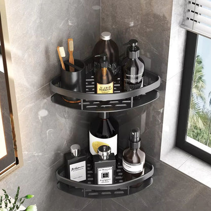 Eck-Duschregal Bohrloses Aluminium – Selbstklebend für Dusche