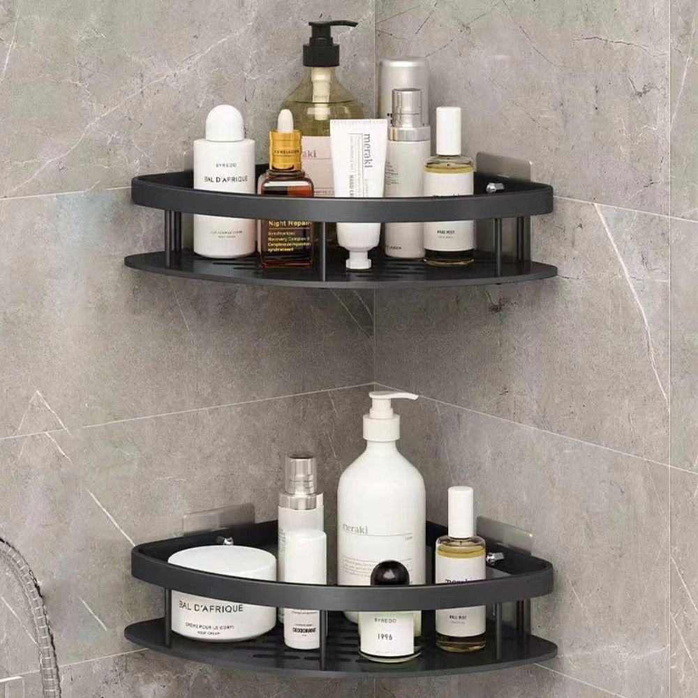 Eck-Duschregal Bohrloses Aluminium – Selbstklebend für Dusche