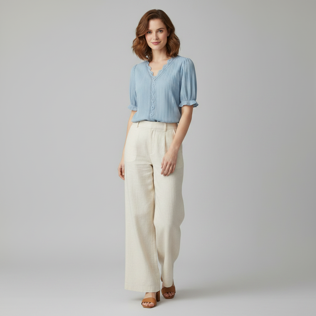 Astrid | Elegante Damen Sommerbluse