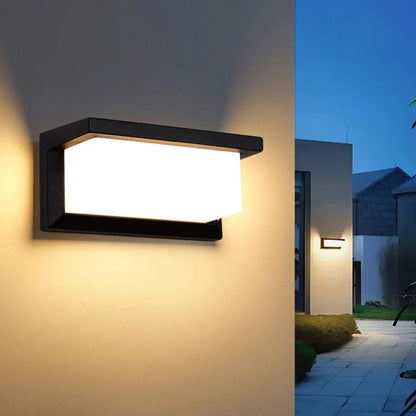 Außen LED-Wandleuchte – 20W, Bewegungsmelder & Wetterfest