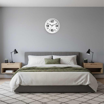 Bunte Cartoon-Wanduhr 30 cm | Designer Wanduhr für Kinderzimmer