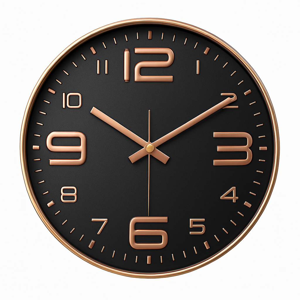 Bunte Cartoon-Wanduhr 30 cm | Designer Wanduhr für Kinderzimmer 1