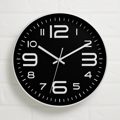 Bunte Cartoon-Wanduhr 30 cm | Designer Wanduhr für Kinderzimmer 3