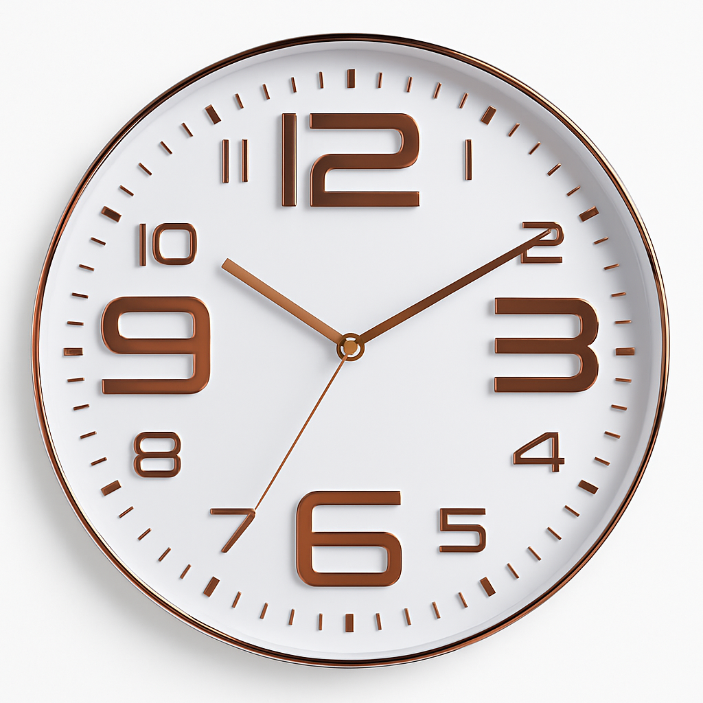 Bunte Cartoon-Wanduhr 30 cm | Designer Wanduhr für Kinderzimmer 4