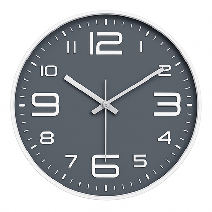 Bunte Cartoon-Wanduhr 30 cm | Designer Wanduhr für Kinderzimmer 5