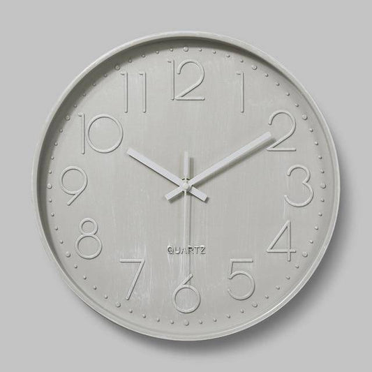 Bunte Runde Wanduhr 30 cm | Moderne Wanddekoration 0
