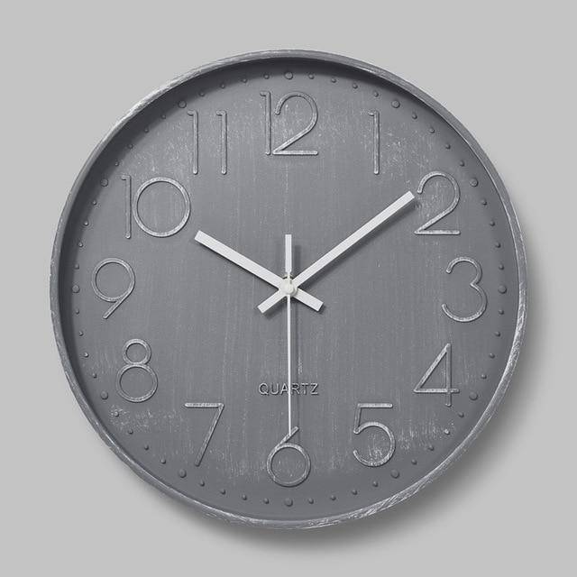 Bunte Runde Wanduhr 30 cm | Moderne Wanddekoration 5