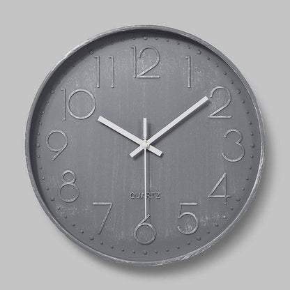 Bunte Runde Wanduhr 30 cm | Moderne Wanddekoration 5