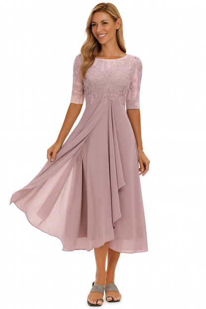 Sommerkleid A-Linie Midi – Leicht, Luftig & Fließender Fall