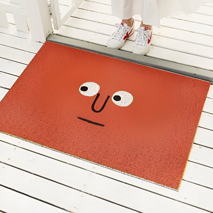Smiley Fußmatte – PVC Rutschfest & Schnelltrocknend 40×60 cm